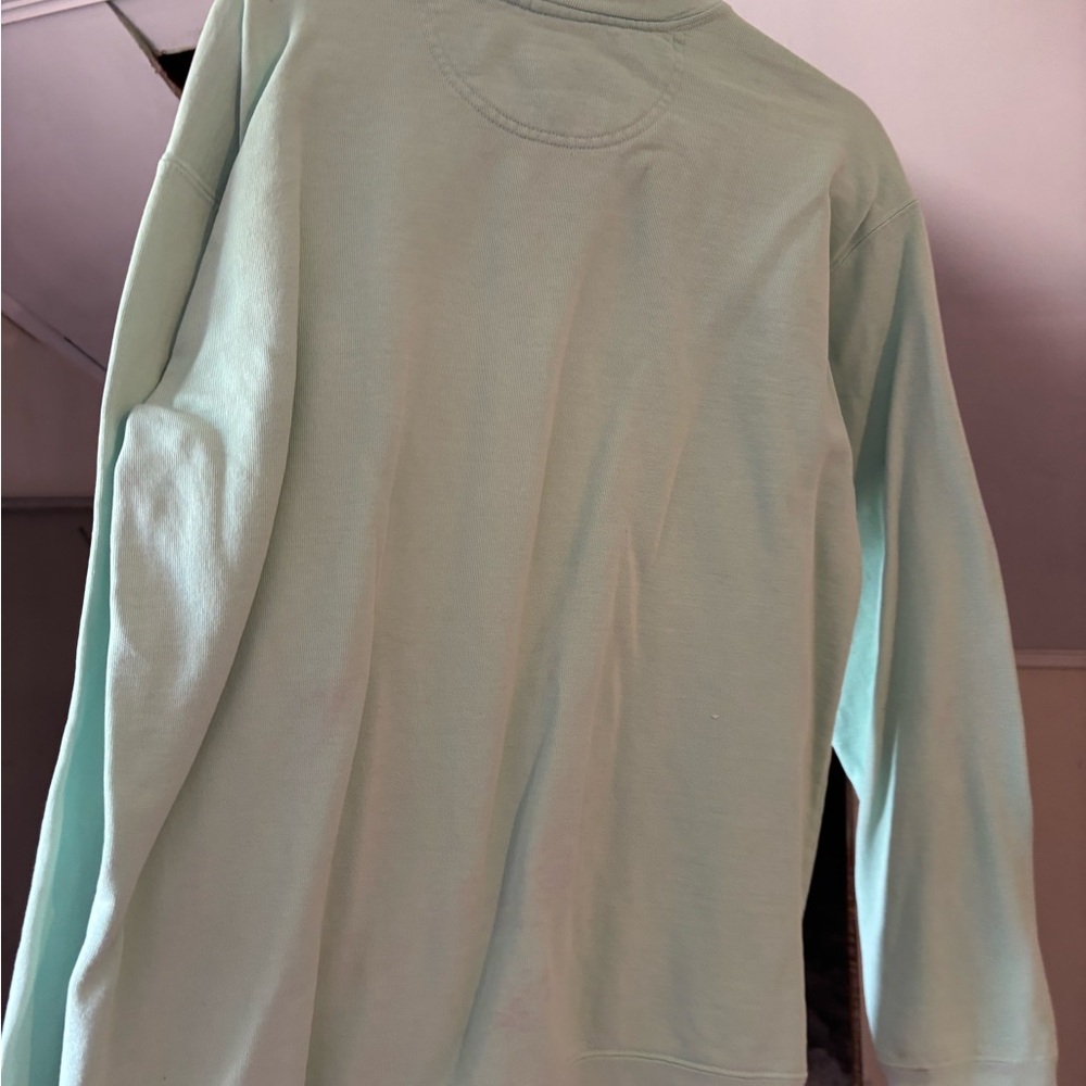 Comfort Colors Men's Light Green Long Sleeve Tee - Picture 9 of 11